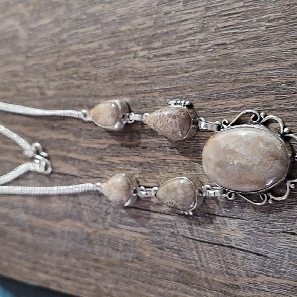 Artisan Ocean Jasper Necklace - Picture 2 of 5
